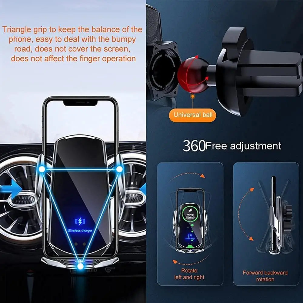 "Wireless phone charger for car"